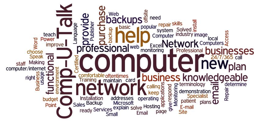 Comp-U-Talk wordle